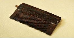 Wooden comb ~ Oil Channel Wooden Comb { 9 }